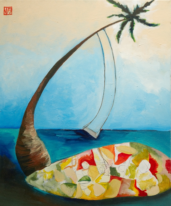 Island Child by artist Melissa Wen Mitchell-Kotzev